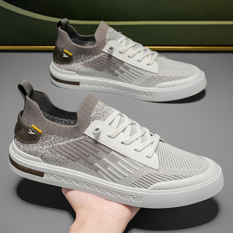 Men's Mesh Lace Up Casual Sneakers