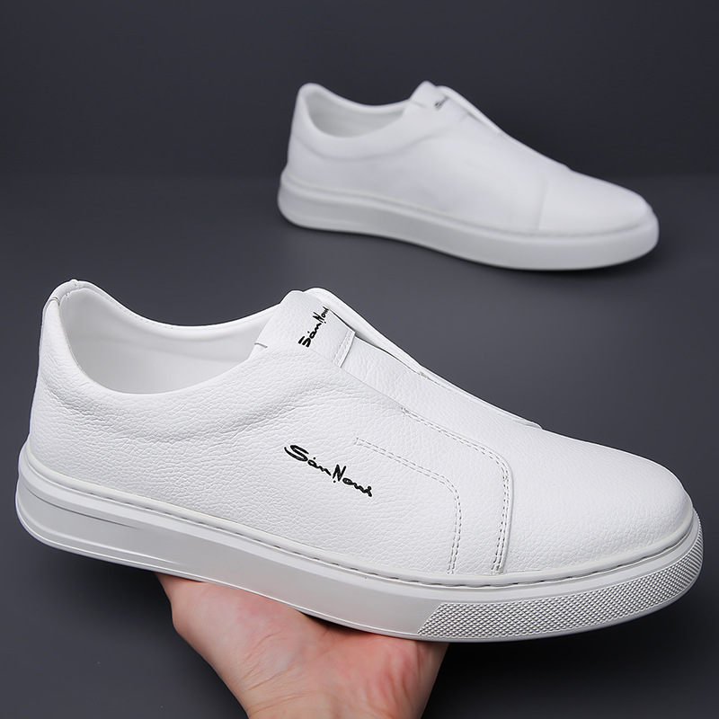 Men's Slip On Leather Casual Shoes