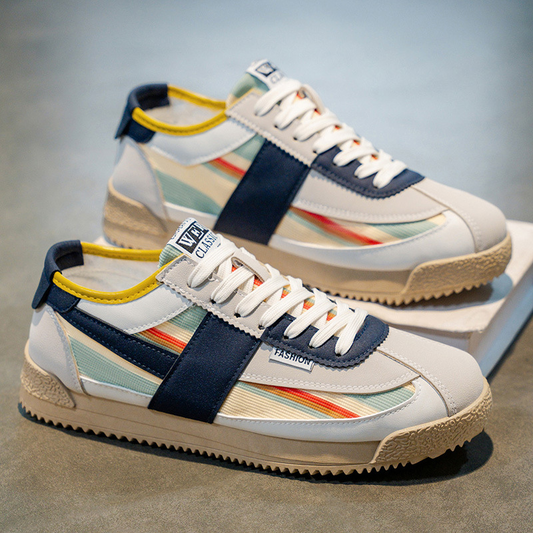 Men's Color Block Casual Sneakers Summer Wear