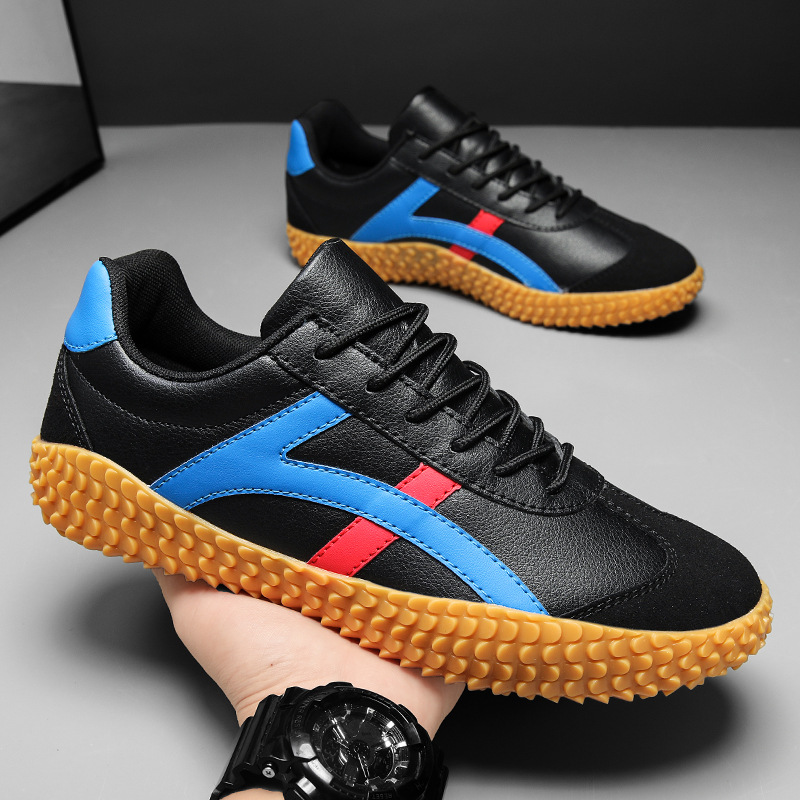 Men's Breathable Leather Summer Sneakers Casual Wear