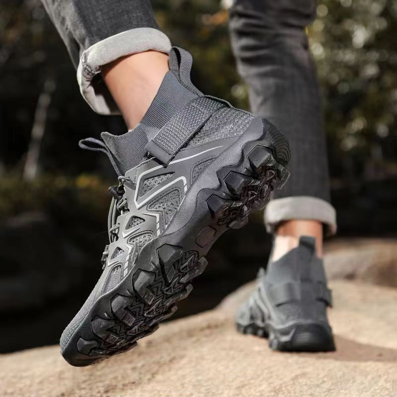 Men's Green Knit Casual Sneaker Shoe