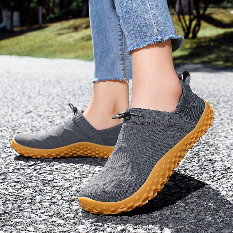 Men's White Knit Casual Shoe