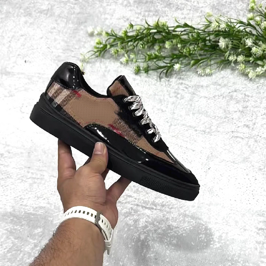 PlaidGloss Sneaker