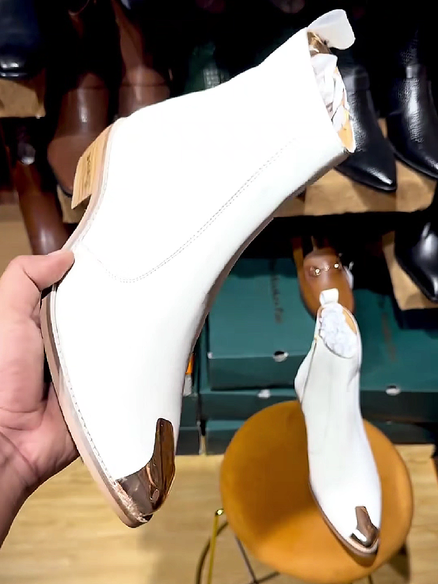 PureWhite Ankle Boot