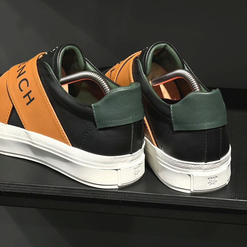 BlackOrange Strap Sneaker