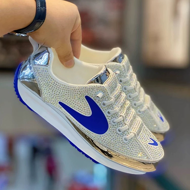 Stylish Rhinestone Sparkling Casual Men's Shoes