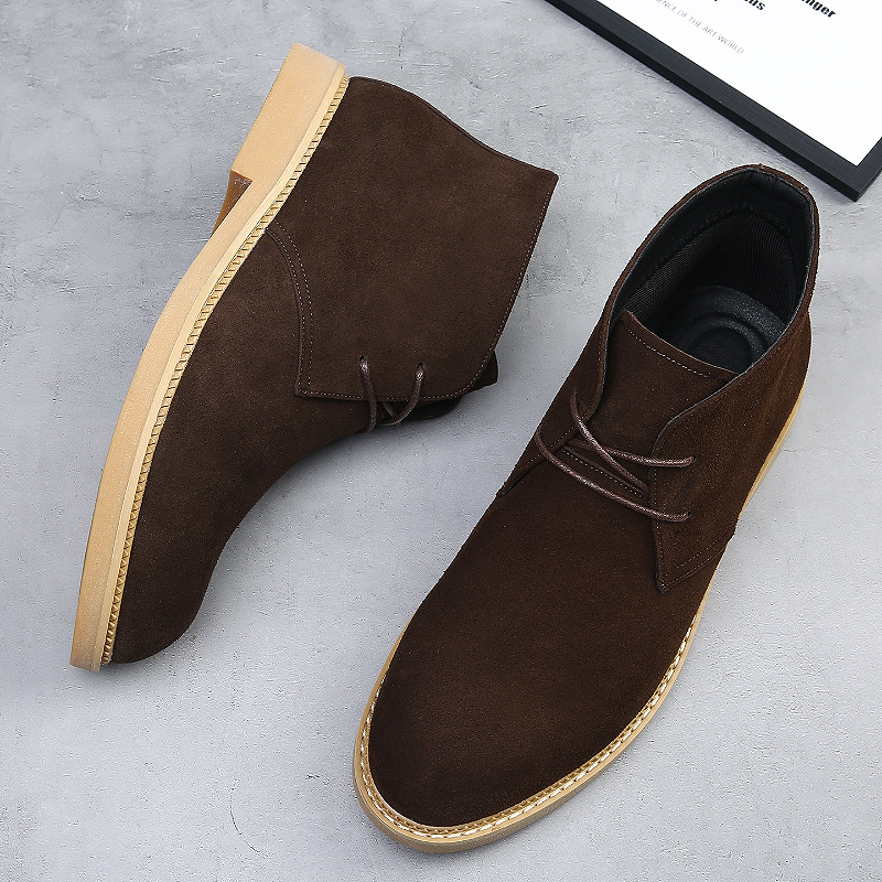 Beige Suede Chukka Boot