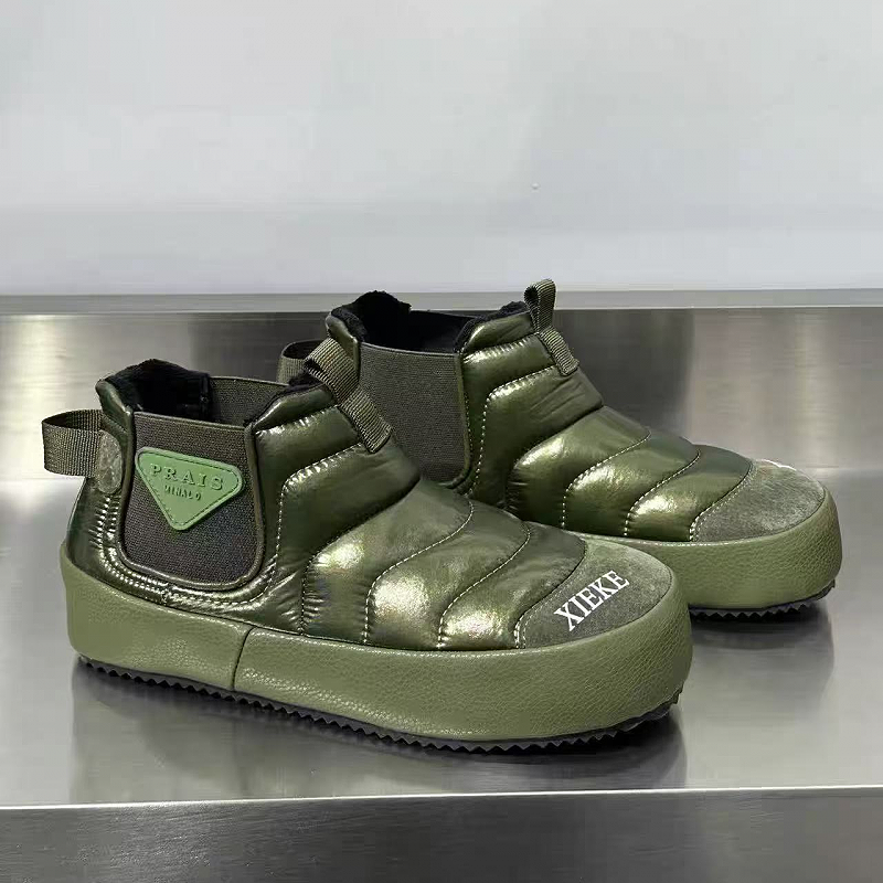 Green Padded Boot