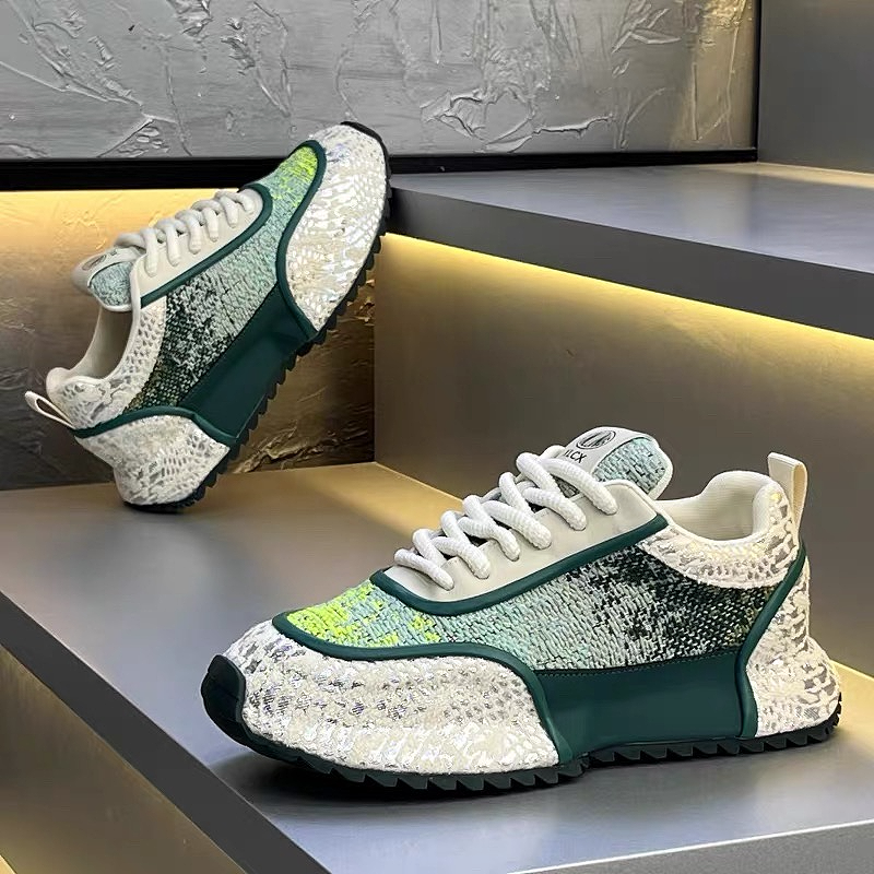 Gradient Mesh Fashion Sneaker