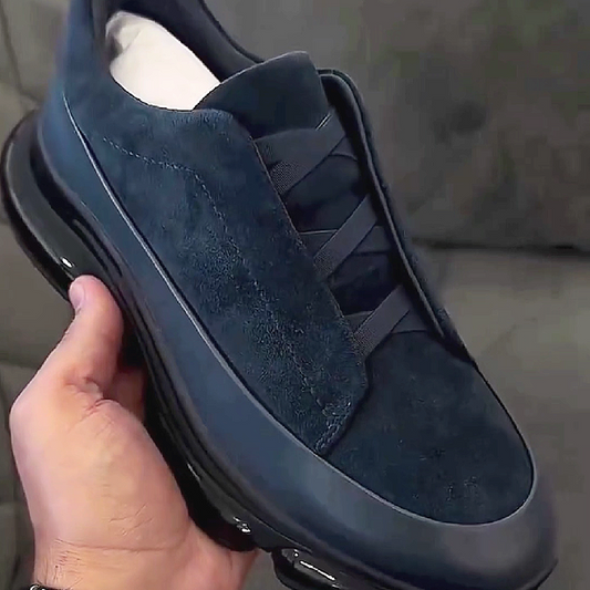Suede Air Cushion Sneakers