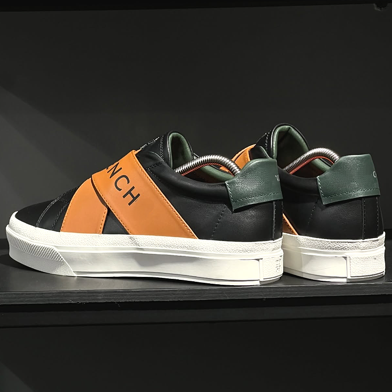 BlackOrange Strap Sneaker