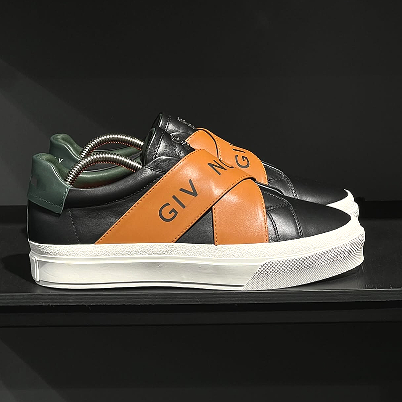BlackOrange Strap Sneaker
