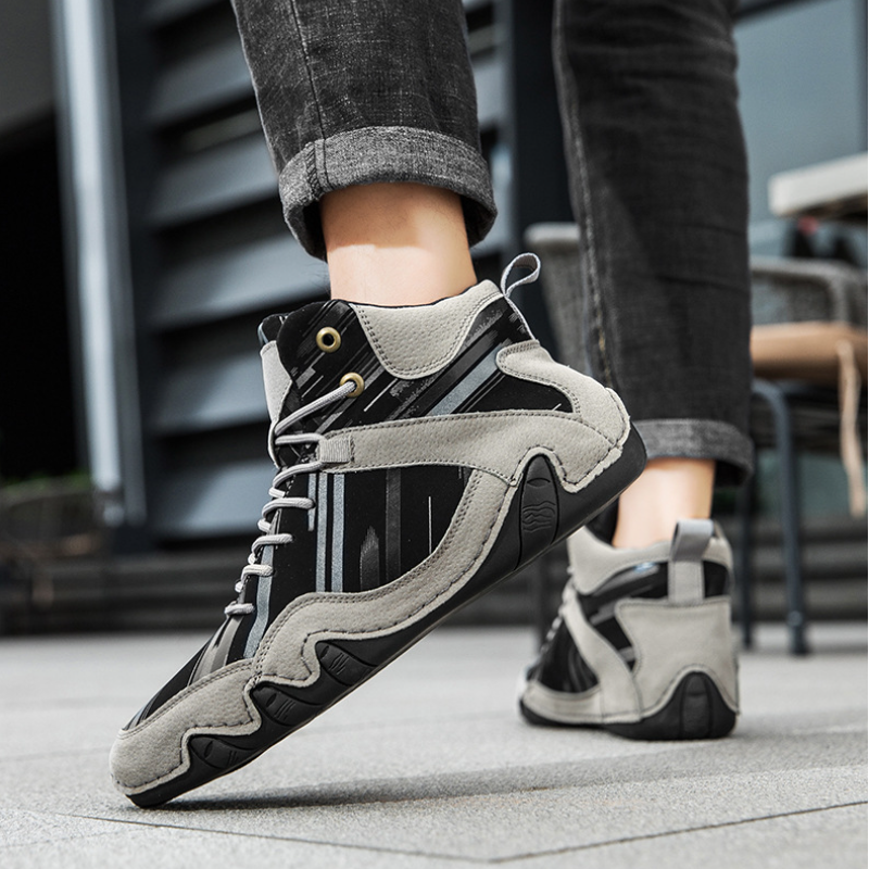 BrownBlack High Top Sneaker