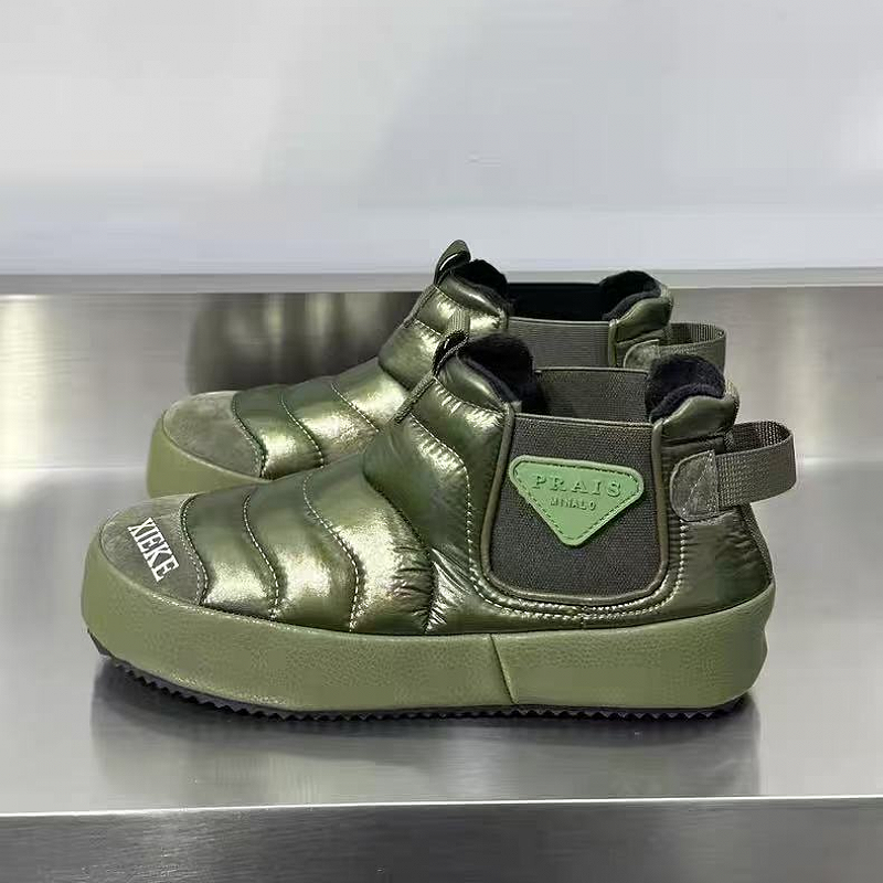 Green Padded Boot