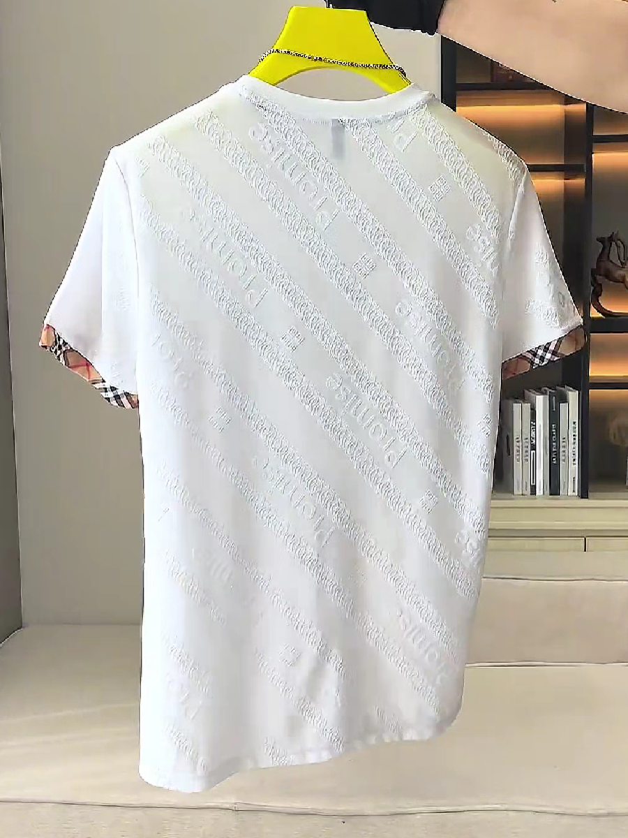 Men's Jacquard Logo Patch T-Shirt