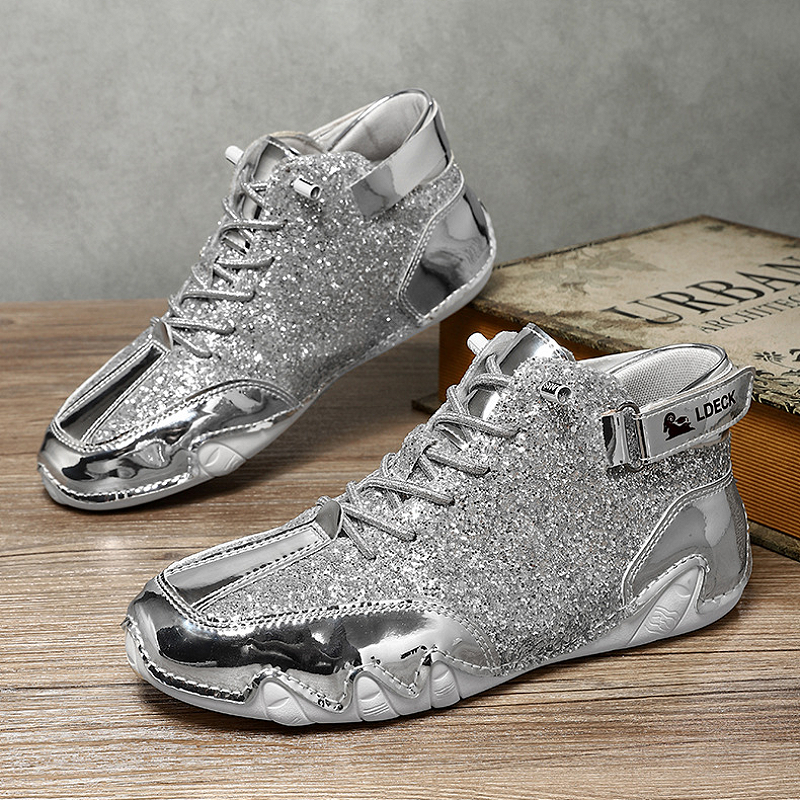 Glitter High Top Sneaker