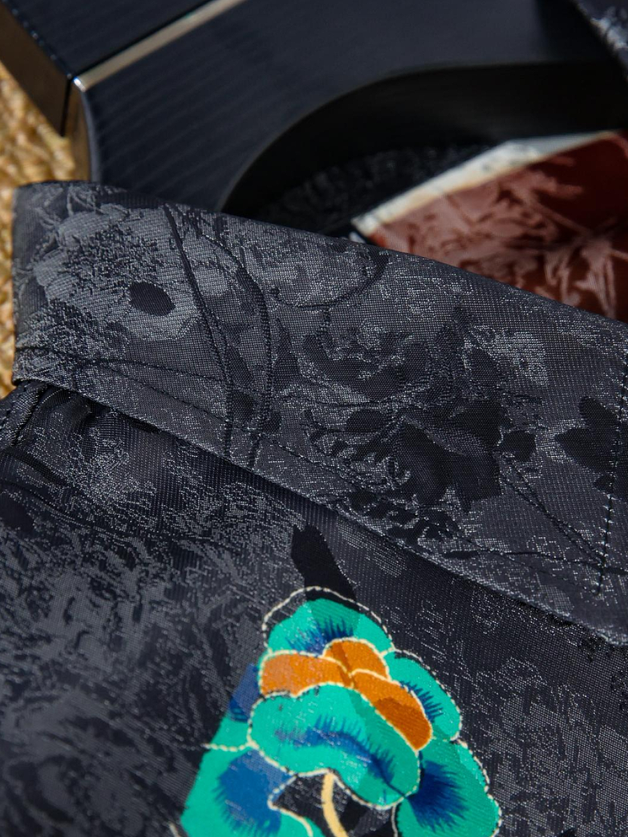 Embroidered Dragon Shirt