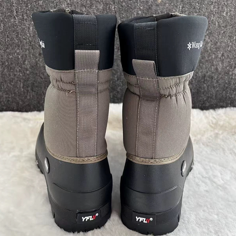 Waterproof Zippered Winter Snow Boot