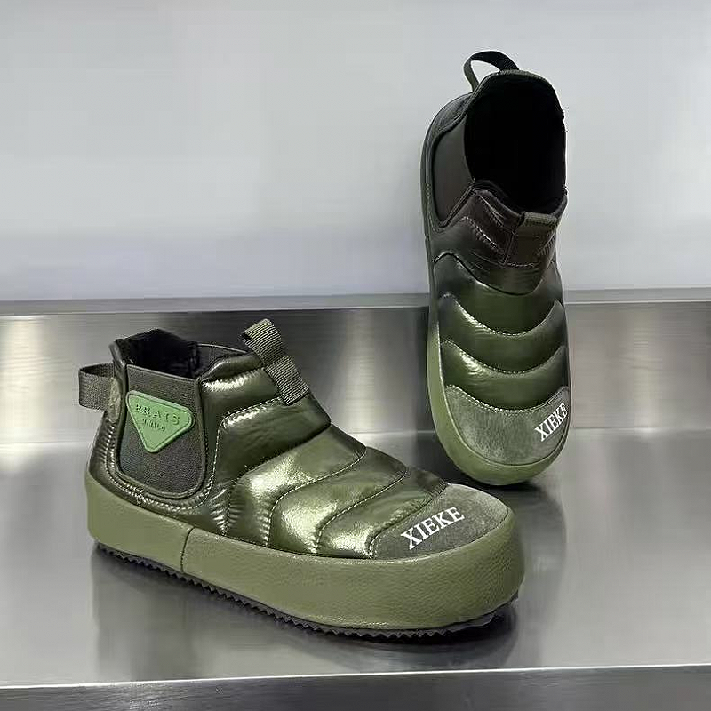 Green Padded Boot