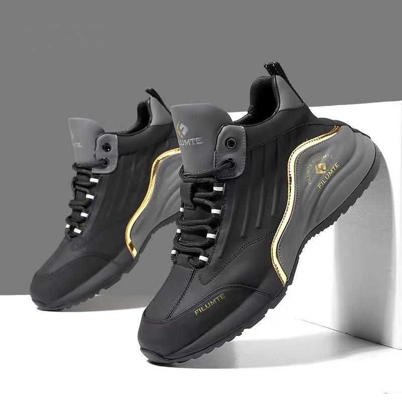 Black Gold Accent Sneaker