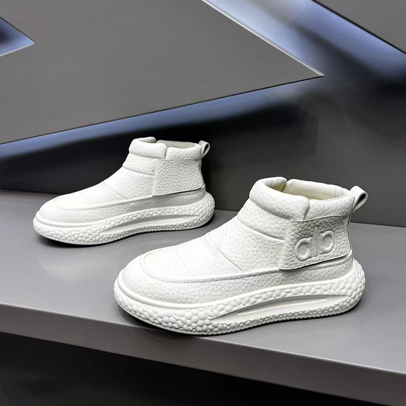 AllWhite Chunky Boot