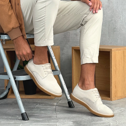 Men's Corduroy Lace-Up Casual Comfort Shoes