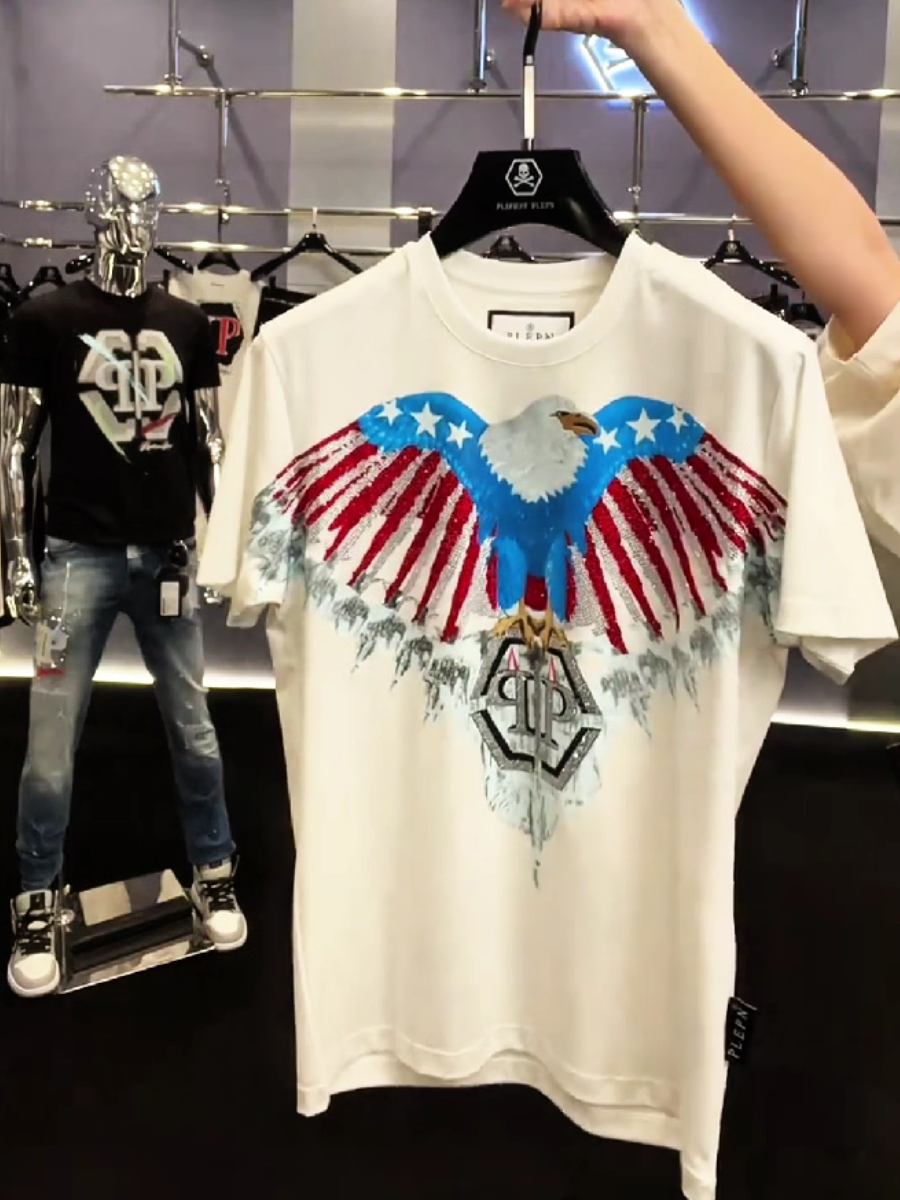 Men's Patriotic Eagle Graphic Tee