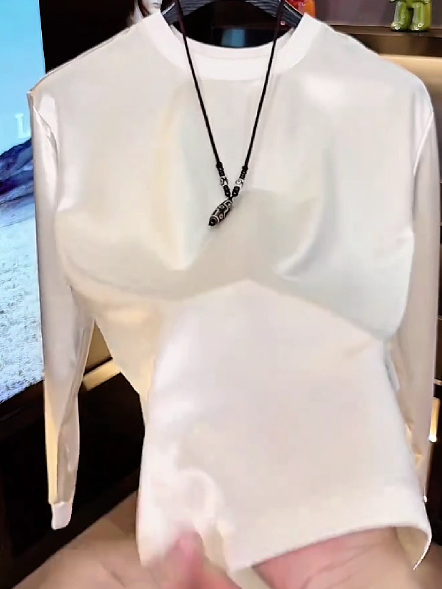 Satin Long Sleeve Top