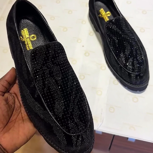 Black Sparkle Loafer
