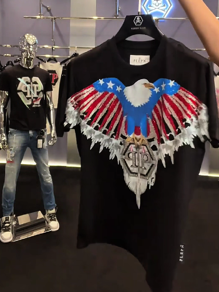 Men's Patriotic Eagle Graphic Tee