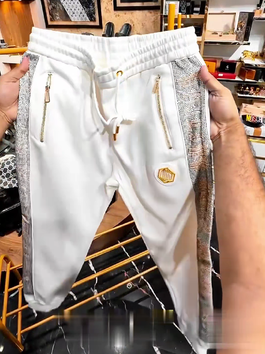 Zippered Hoodie and Sweatpants Two Set