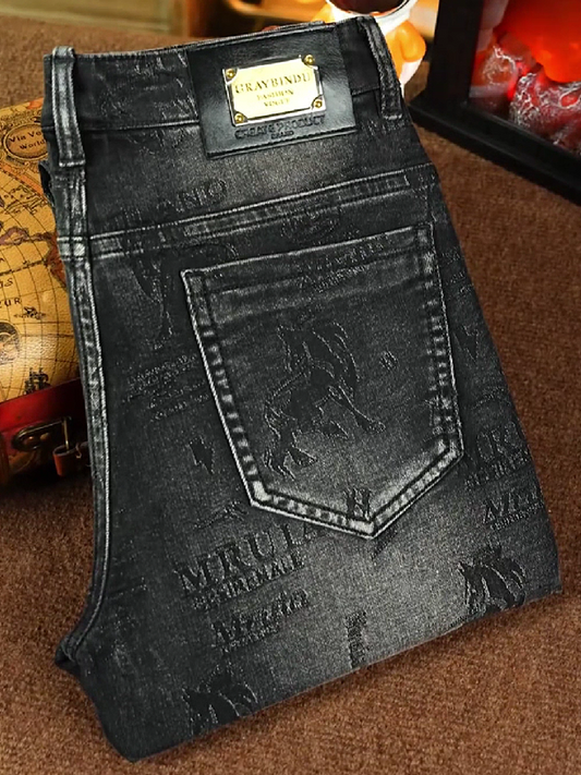 Vintage Wash Slim Jeans