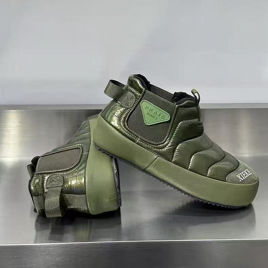Green Padded Boot