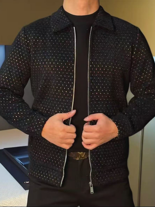 Rainbow Dot Zip Jacket