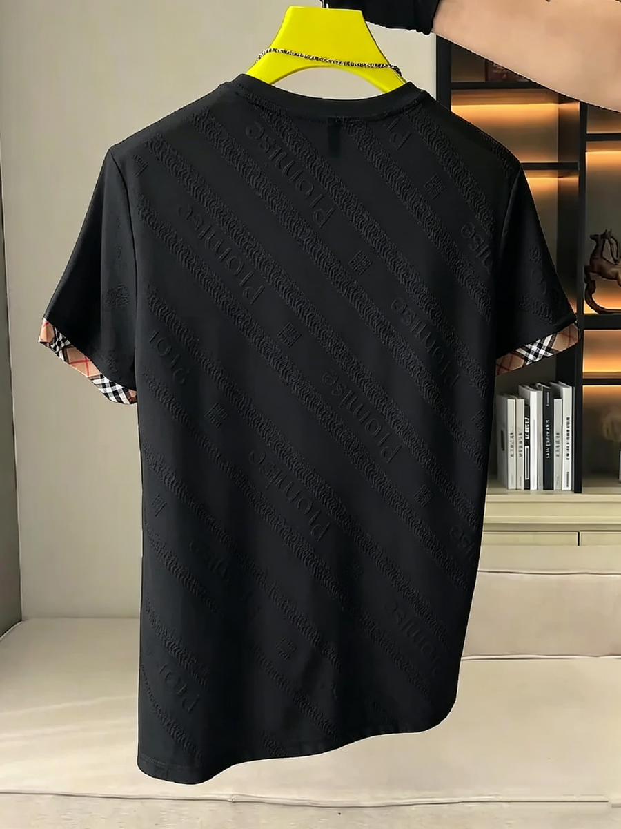 Men's Jacquard Logo Patch T-Shirt